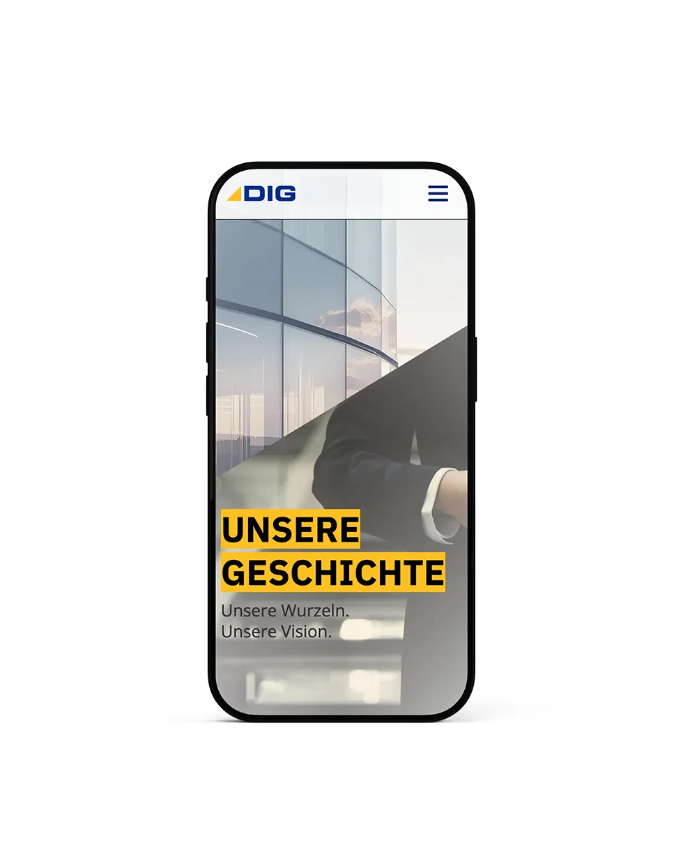 DIG Deutsche Industriegas GmbH – Projektansicht Desktop