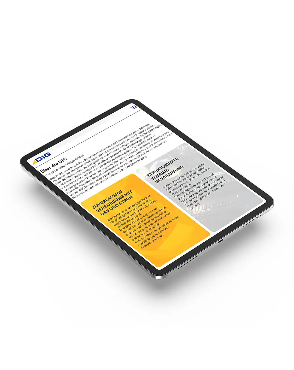 DIG Deutsche Industriegas GmbH – Projektdetail